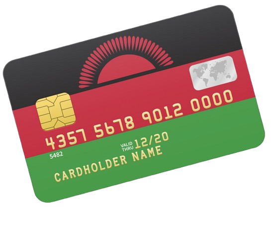 Illustration of a secure credit card payment option available on Malipo for fast and reliable transactions